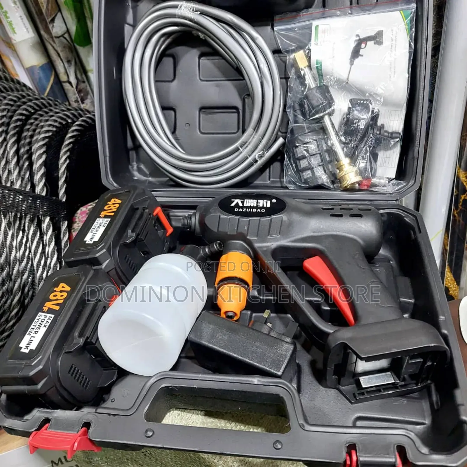 Quality Portable High Pressure Car Washer(48vf Battery )