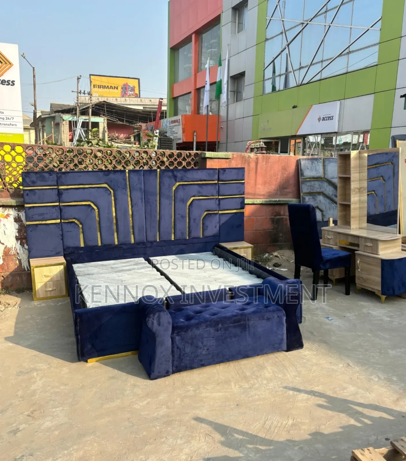 6 by 6 Standard Bedframe With Its Complete Sets