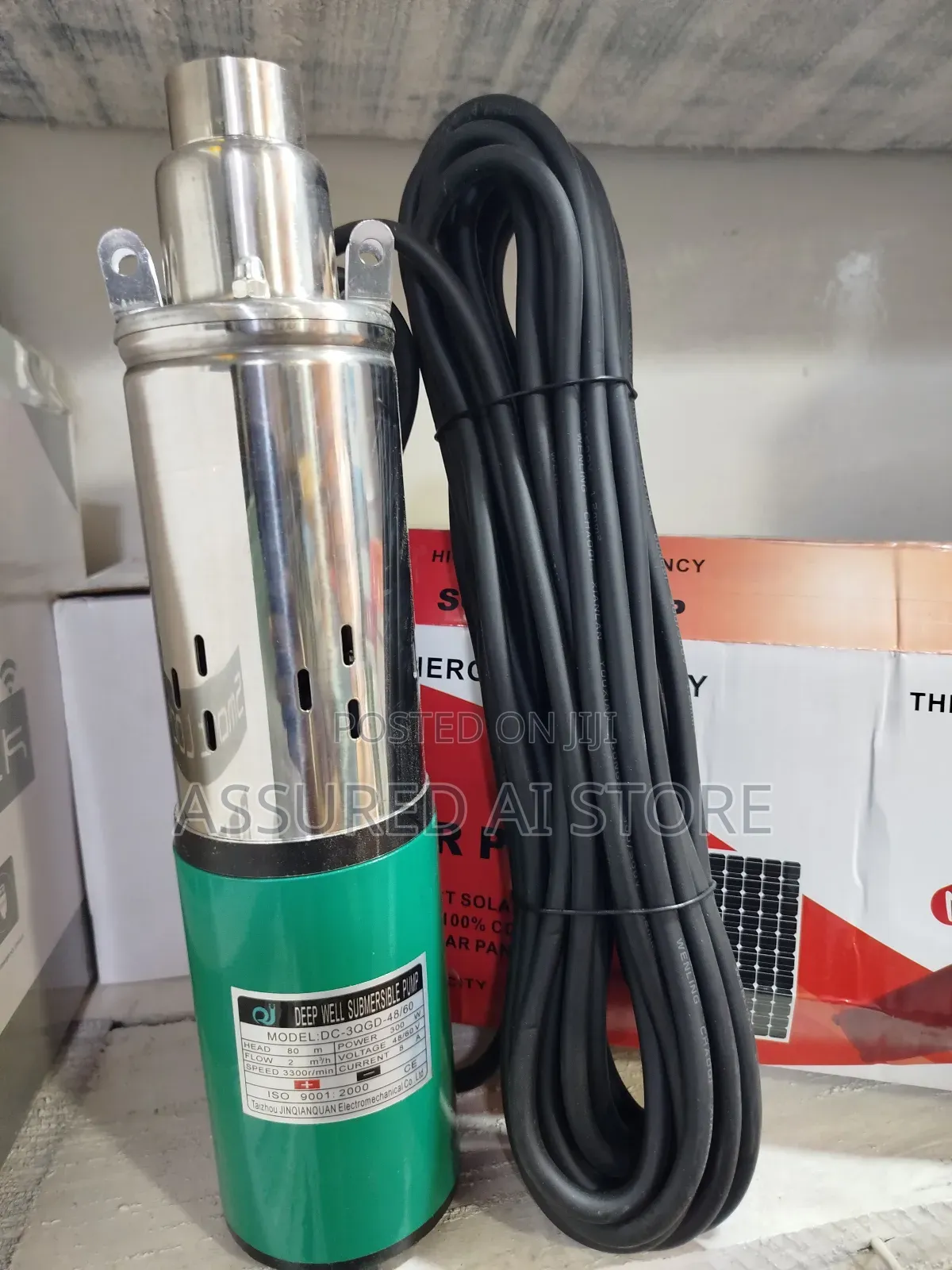 Solar Submersible Water Pump