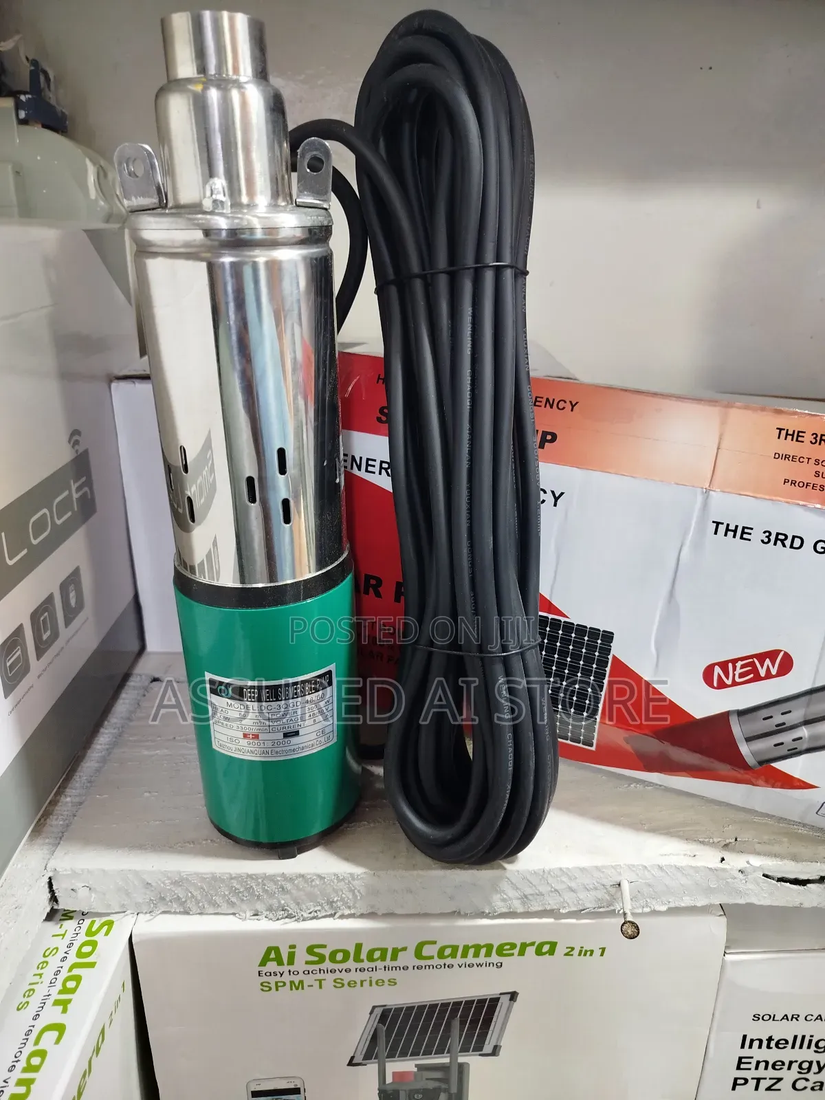 Solar Submersible Water Pump