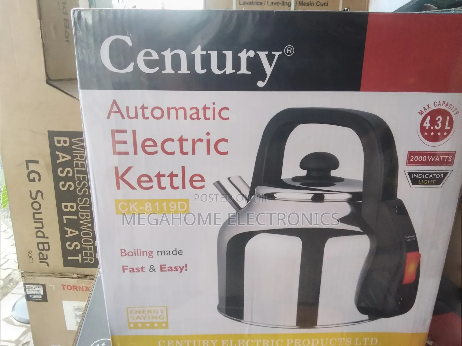 Century Kettle 8119d