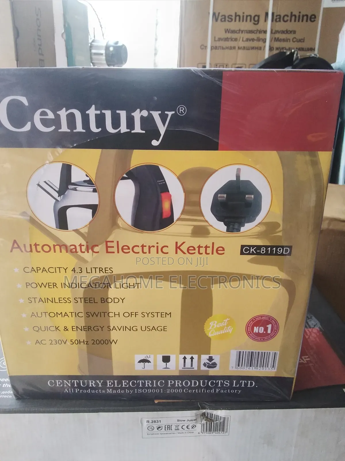 Century Kettle 8119d