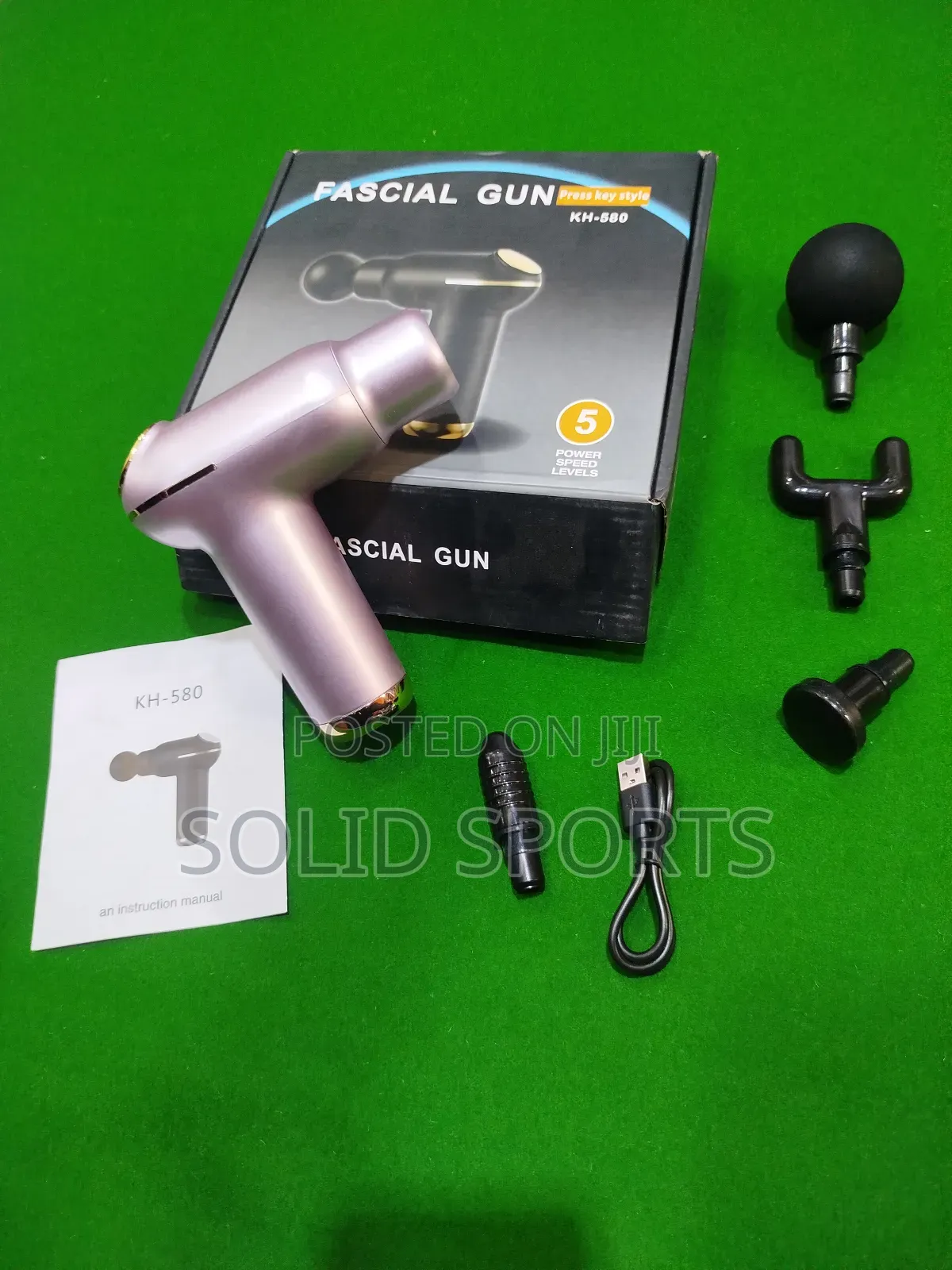 5 Power Speed Levels Massage Gun Pay on Delivery