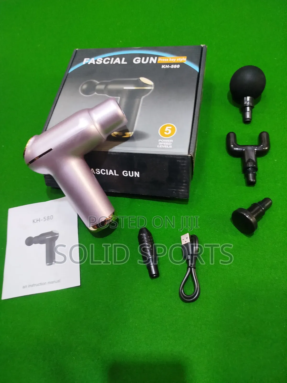 5 Power Speed Levels Massage Gun Pay on Delivery