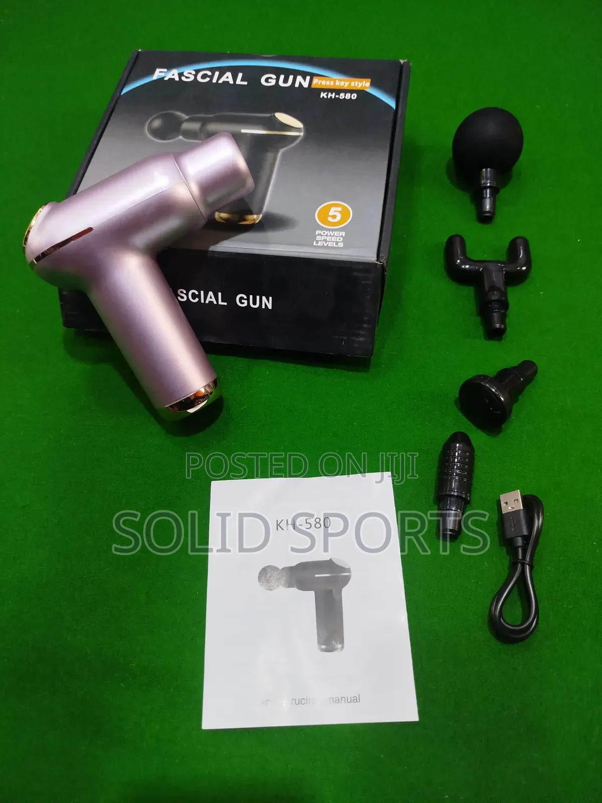 5 Power Speed Levels Massage Gun Pay on Delivery