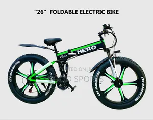 Photo - Electric Big Tire Bicycle With Accessories