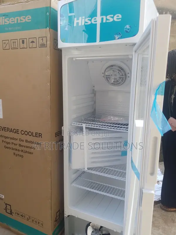 New Hisense Fl-30fc 222l Showcase Beverage Chiller