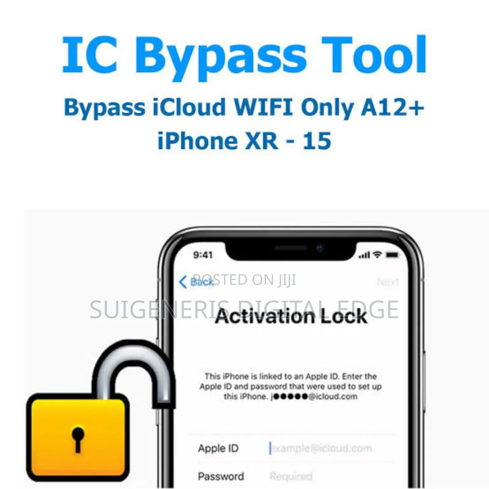 Icloud Bypass (Wifi Only) Xr - 16pm