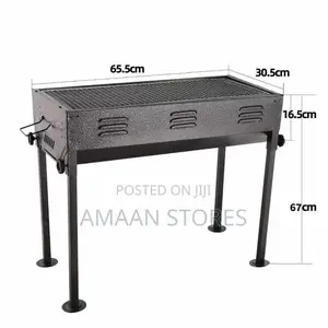 Big Charcoal Barbecue Grill Maker – 65.5cm Heavy-Duty