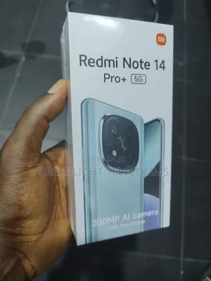 New Xiaomi Redmi Note 14 Pro+ 5G 512 GB Black