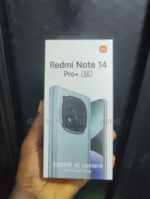 New Xiaomi Redmi Note 14 Pro+ 5G 512 GB Black