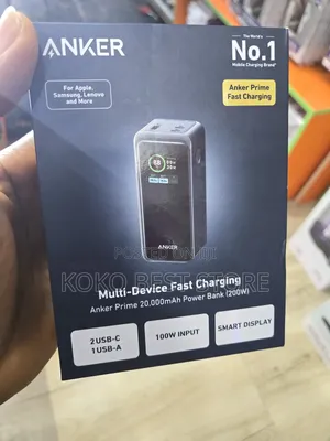 Multi-Device Fast Charge Anker Prim 20,000mah Powerbank 200w