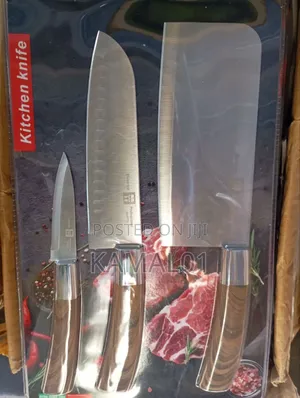 3-Piece Professional Chef Knife Set - Ultra-Sharp Kitchen