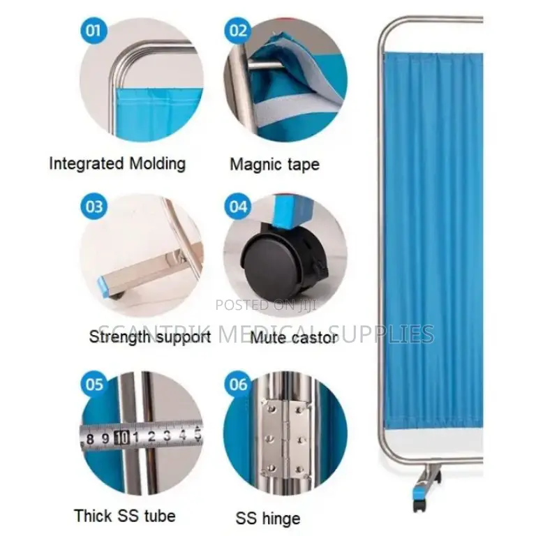 Four-Fold Partition Panel