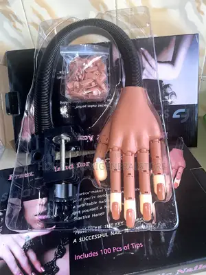 Photo - Nail Art Practice Mechanical Prostheticbendable Nail Display