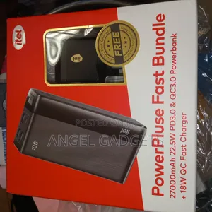 Itel New27000mah 22.5w Fastcharging Powerbank+Free18wcharger