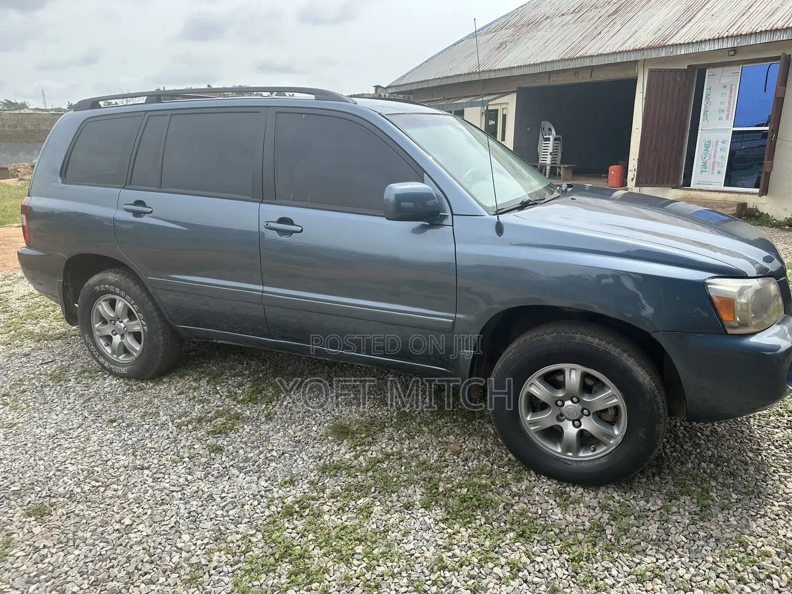 Toyota Highlander V6 2006 Blue