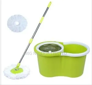Stainless Steel Spin Mop and Bucket - 360 Degrees