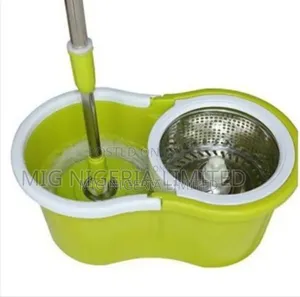 Stainless Steel Spin Mop and Bucket - 360 Degrees