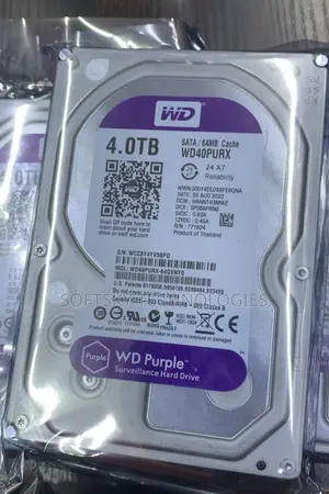 Wd 4tb Purple Surveillance Hard Drive