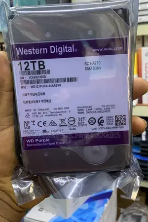 Wd 12tb Purple Surveillance Hard Drive
