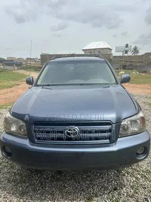 Toyota Highlander V6 2006 Blue