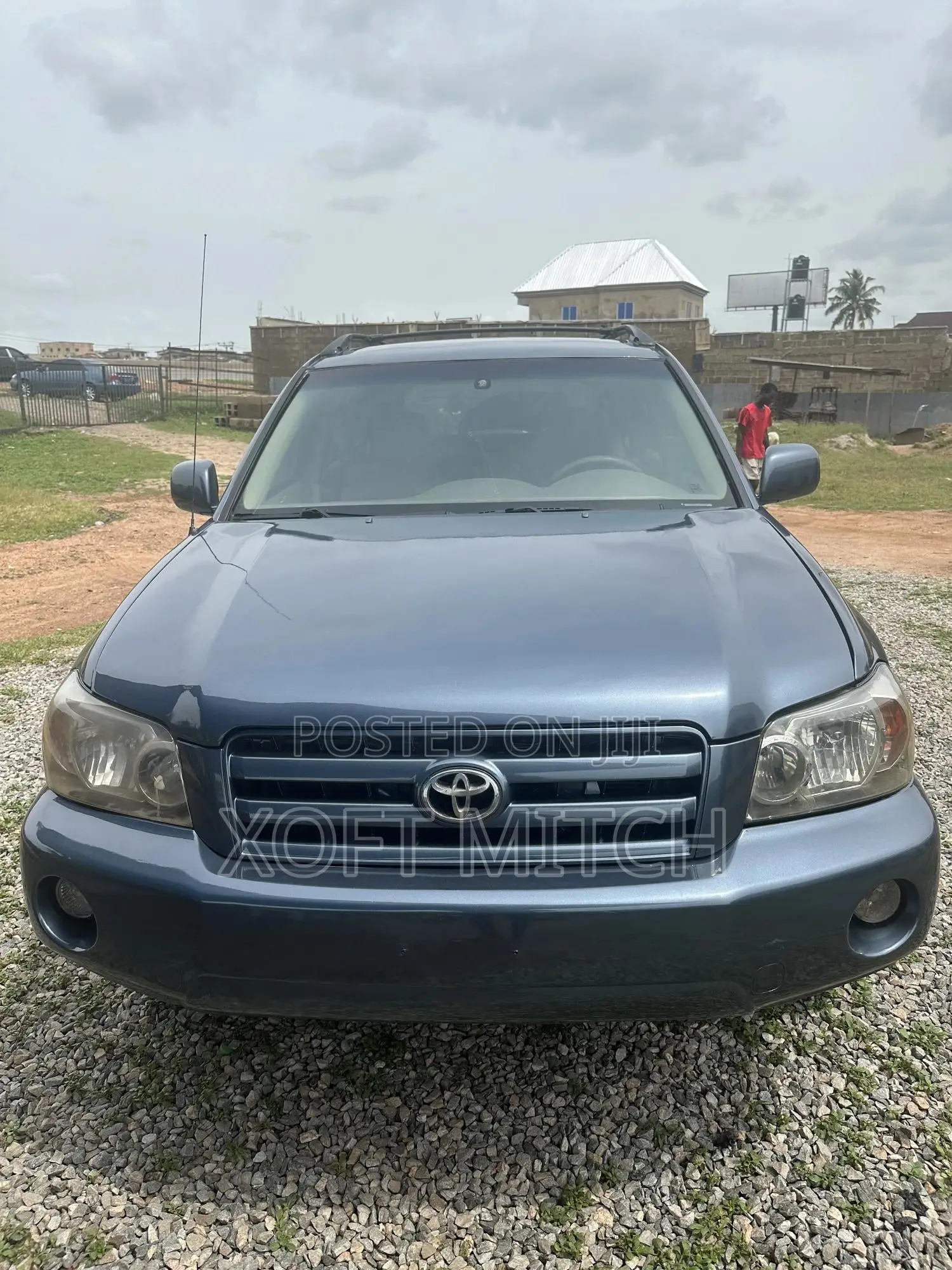 Toyota Highlander V6 2006 Blue