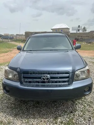 Toyota Highlander V6 2006 Blue