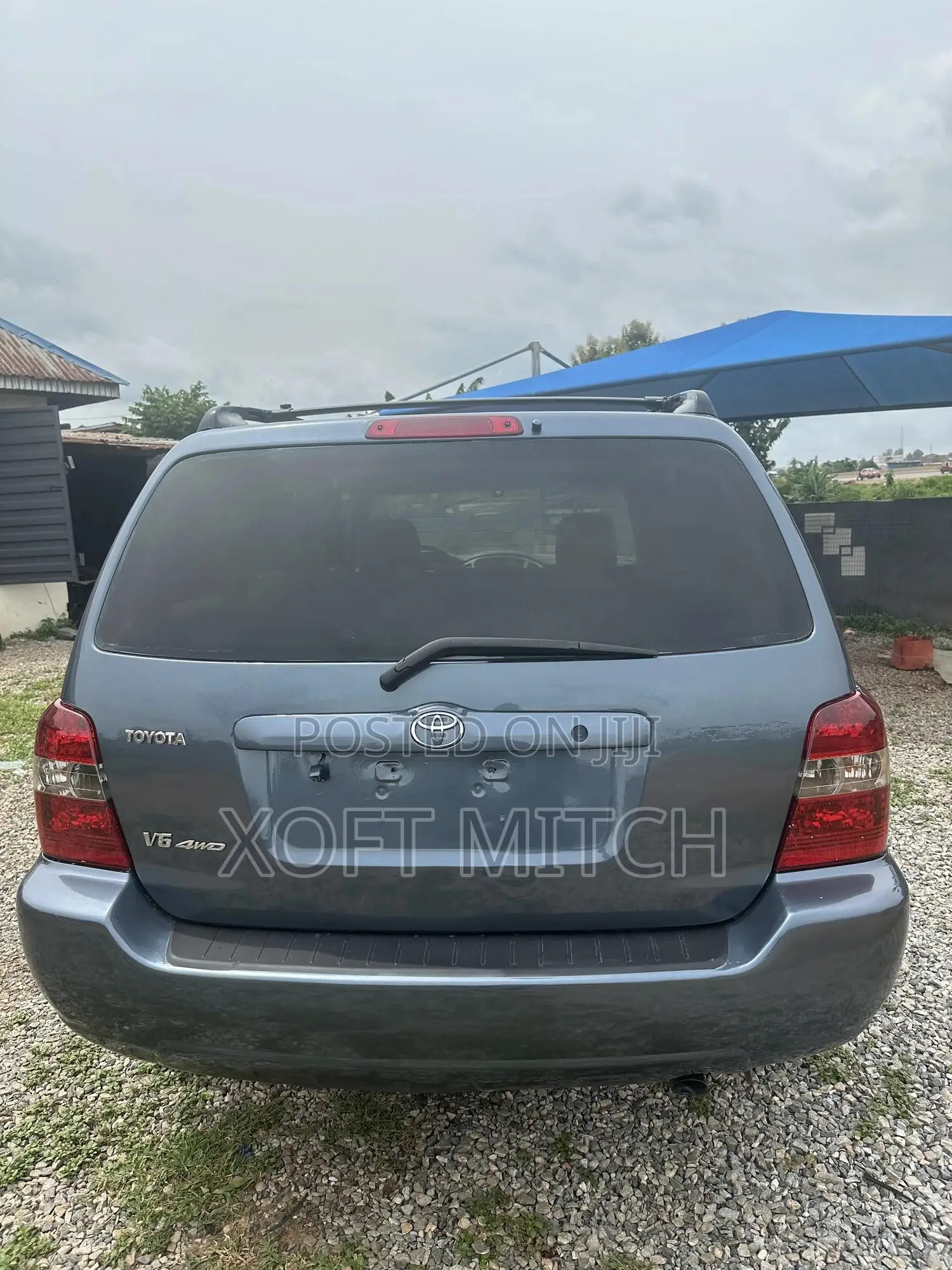 Toyota Highlander V6 2006 Blue