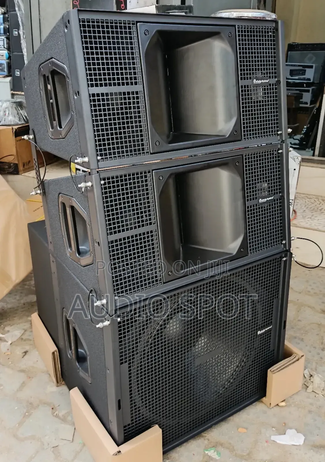 Infinity Hydrive  8"X2 And 18"X1 Line Array Sound System