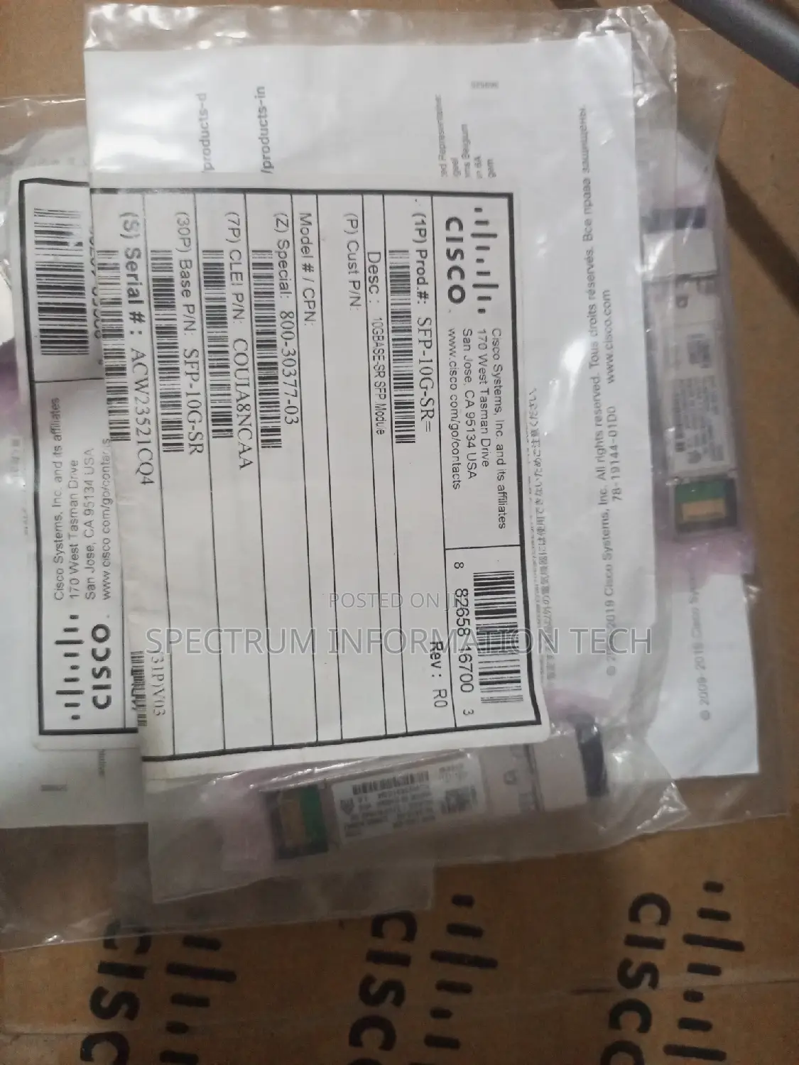 Cisco Sfp-10g-sr