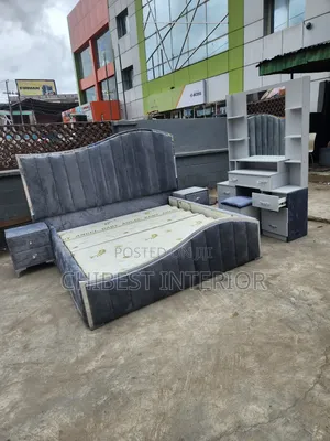 6by6 Luxury King Size Set of Bed.