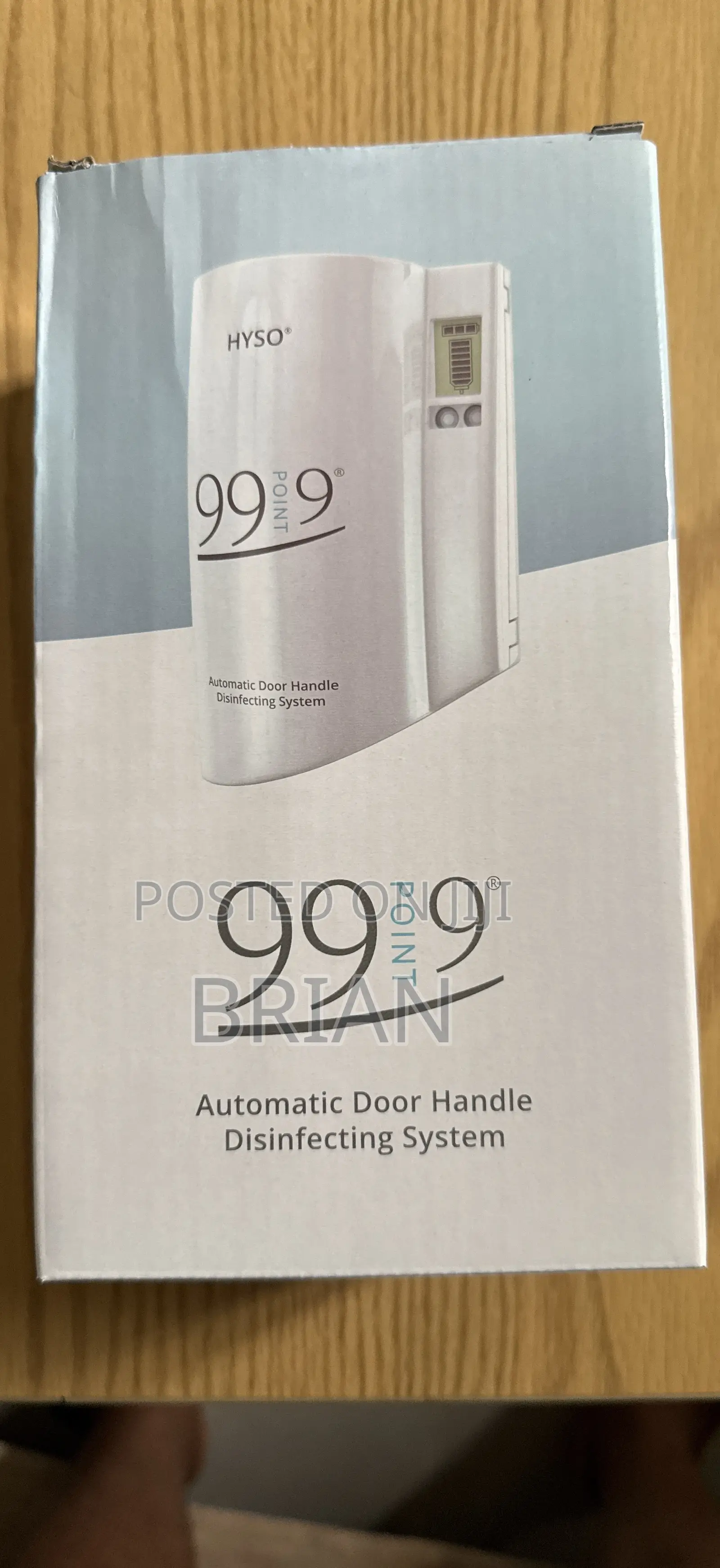 Door Handle Disinfectant System