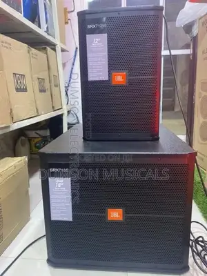 JBL Single Sub and 12 Inches JBL Hanging Speakerbig Magnet