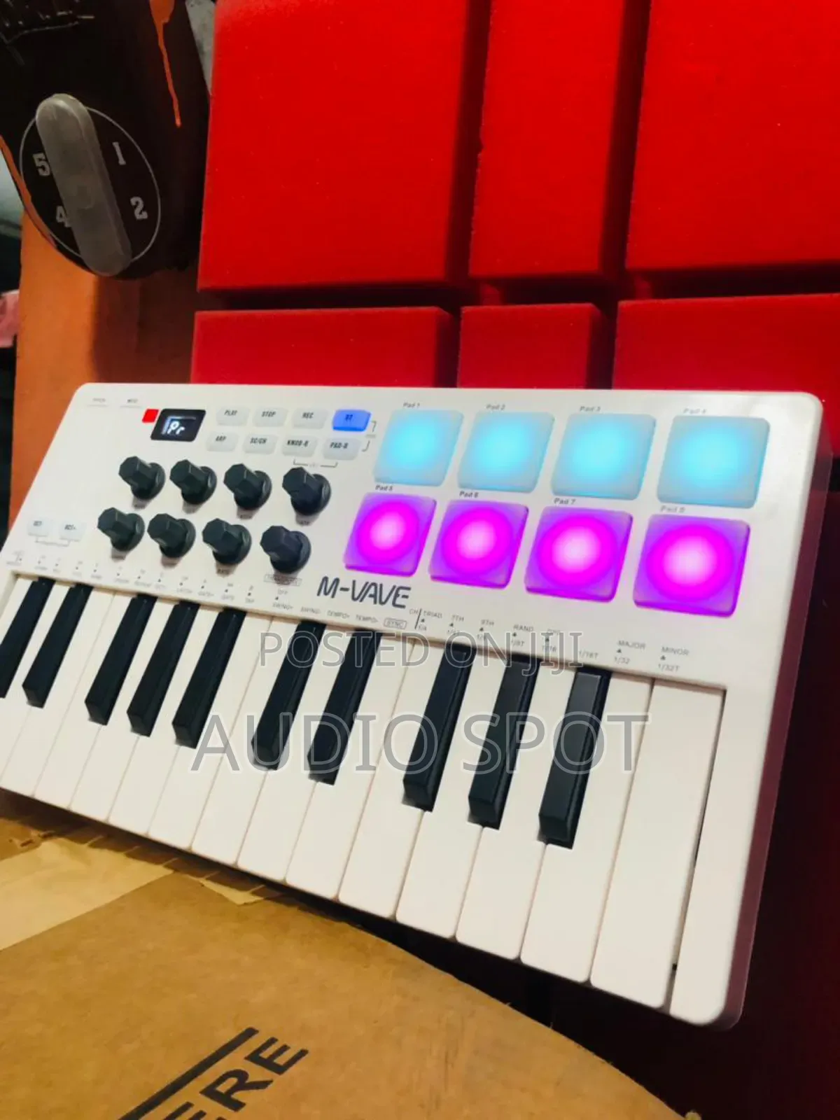 M-wave 25 Keys Midi Keyboard Controller