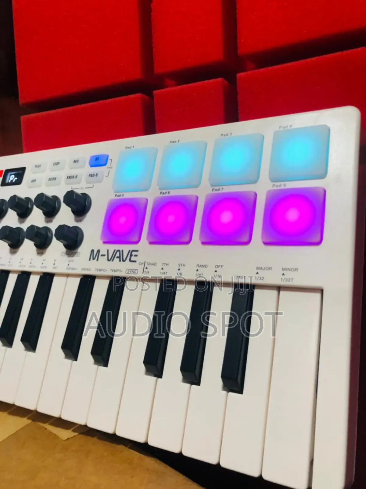 M-wave 25 Keys Midi Keyboard Controller