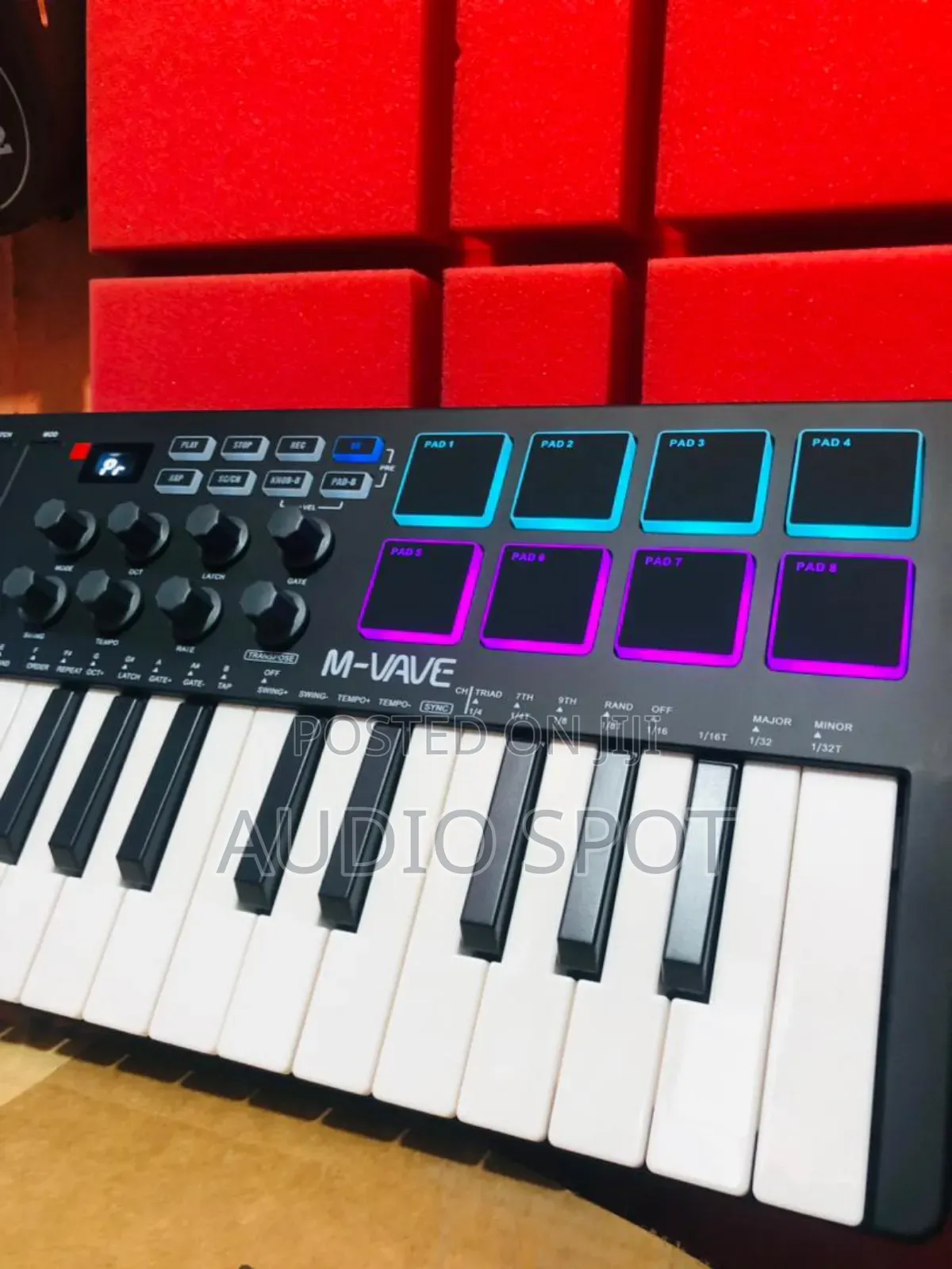 M-wave 25 Keys Midi Keyboard Controller
