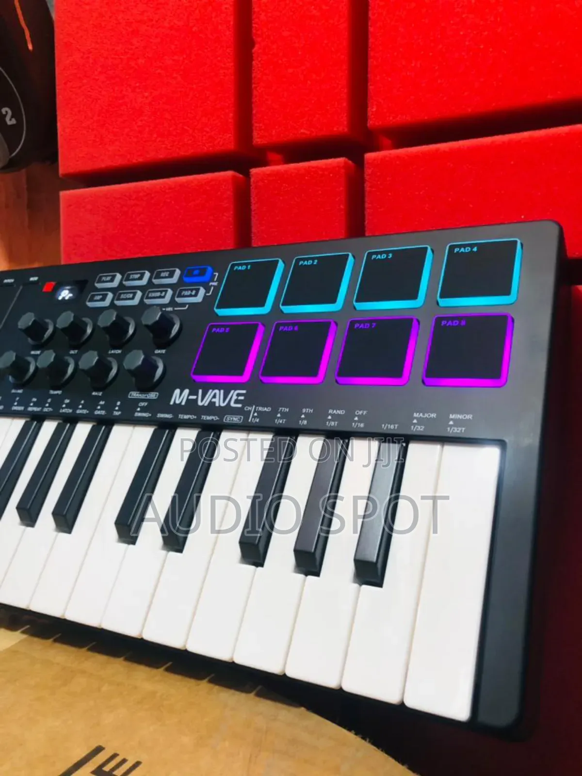 M-wave 25 Keys Midi Keyboard Controller