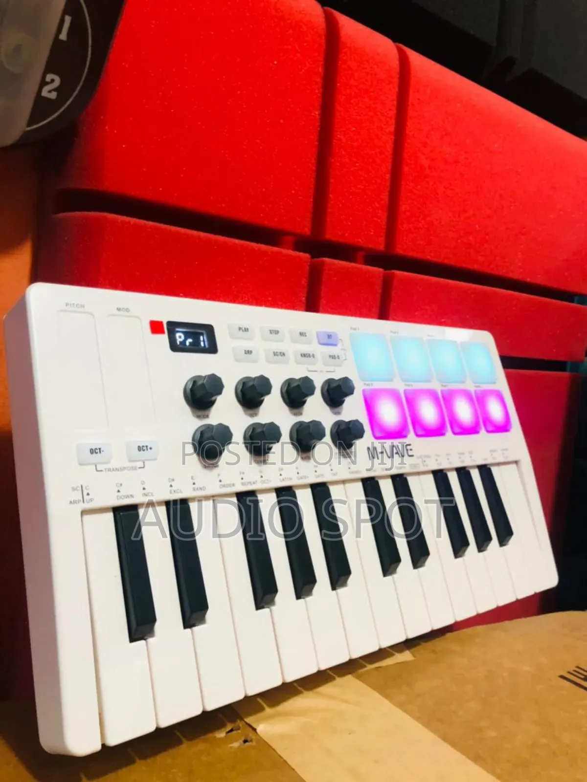 M-wave 25 Keys Midi Keyboard Controller