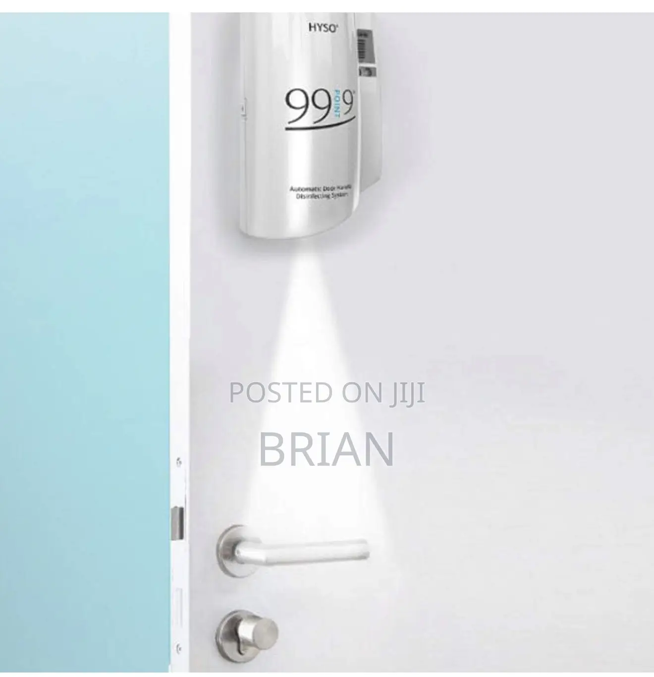Door Handle Disinfectant System