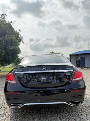Mercedes-Benz E350 2020 Black