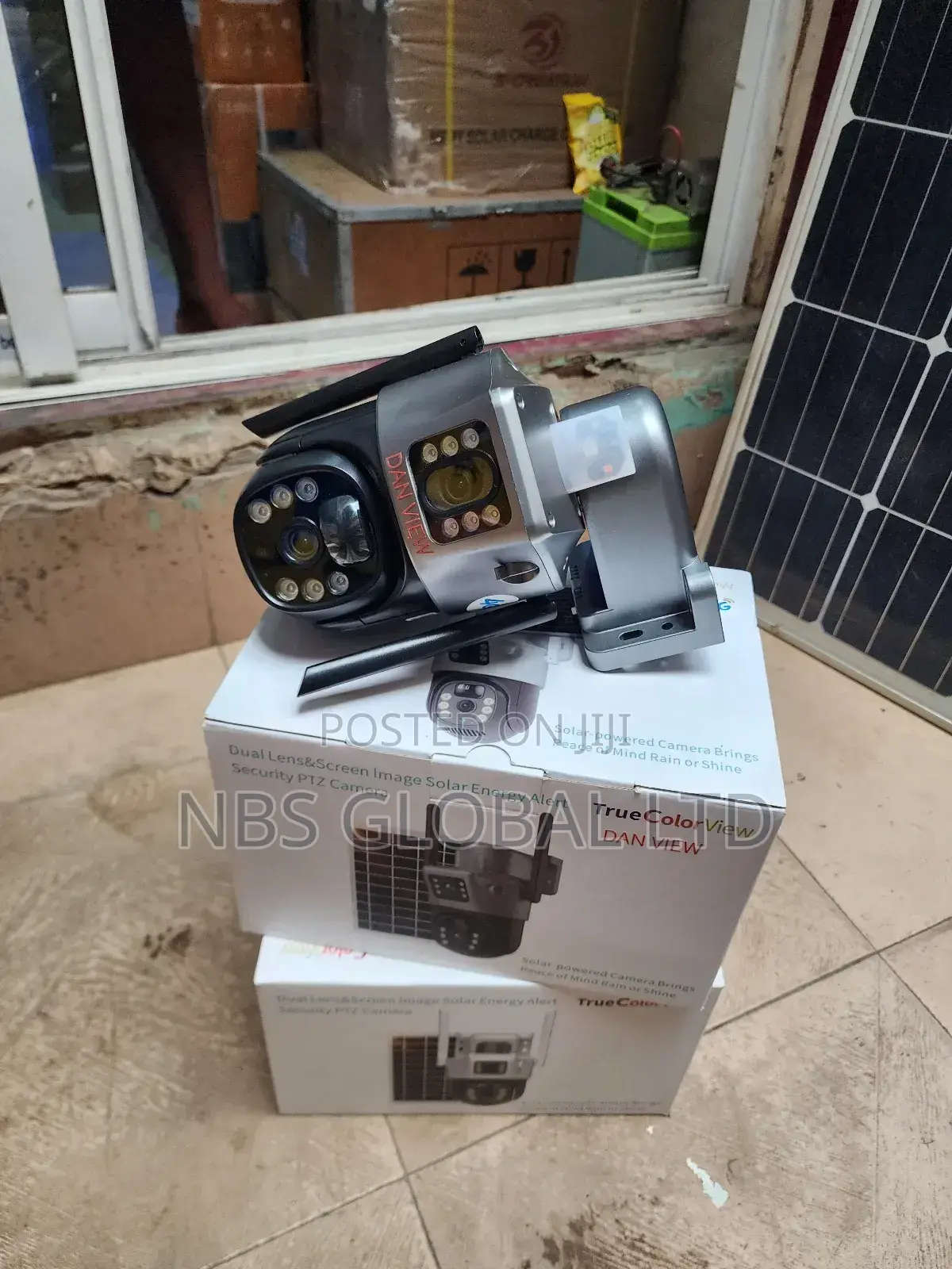 PTZ 4g Solar CCTV Camera 360°