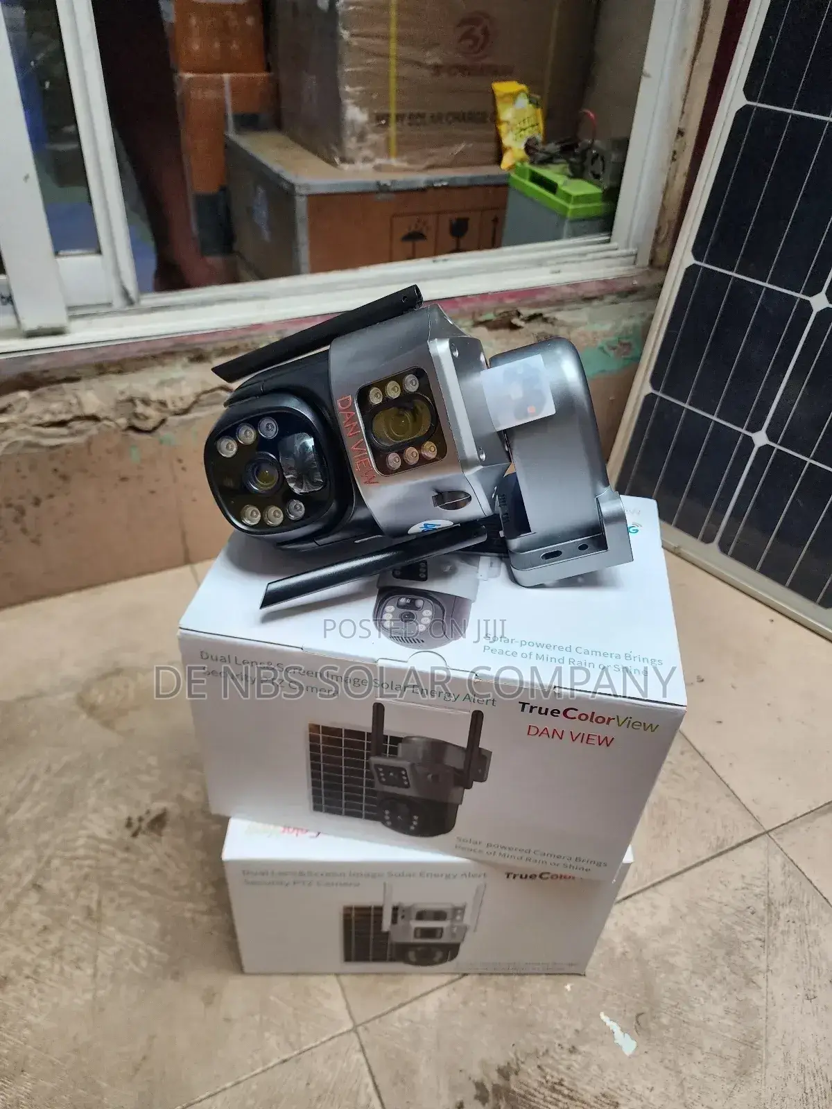 PTZ 4g Solar CCTV Camera 360°