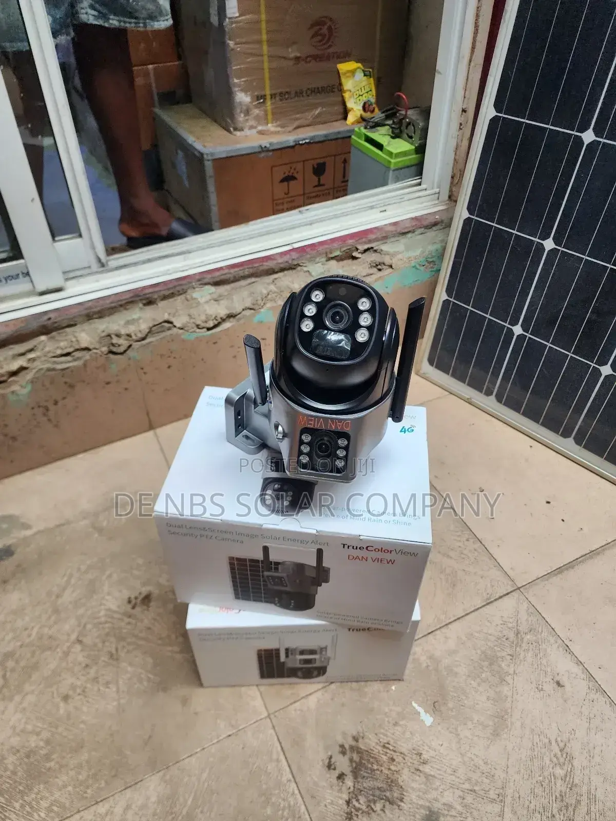 PTZ 4g Solar CCTV Camera 360°