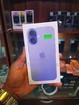New Apple iPhone 16 256 GB Blue