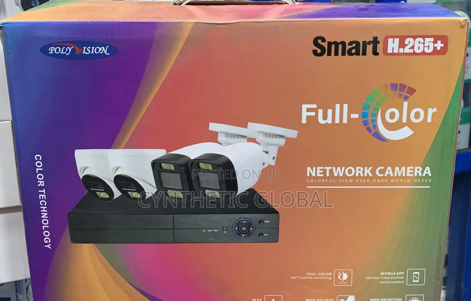 Polyvision 4ch Colorvu Wired Kit