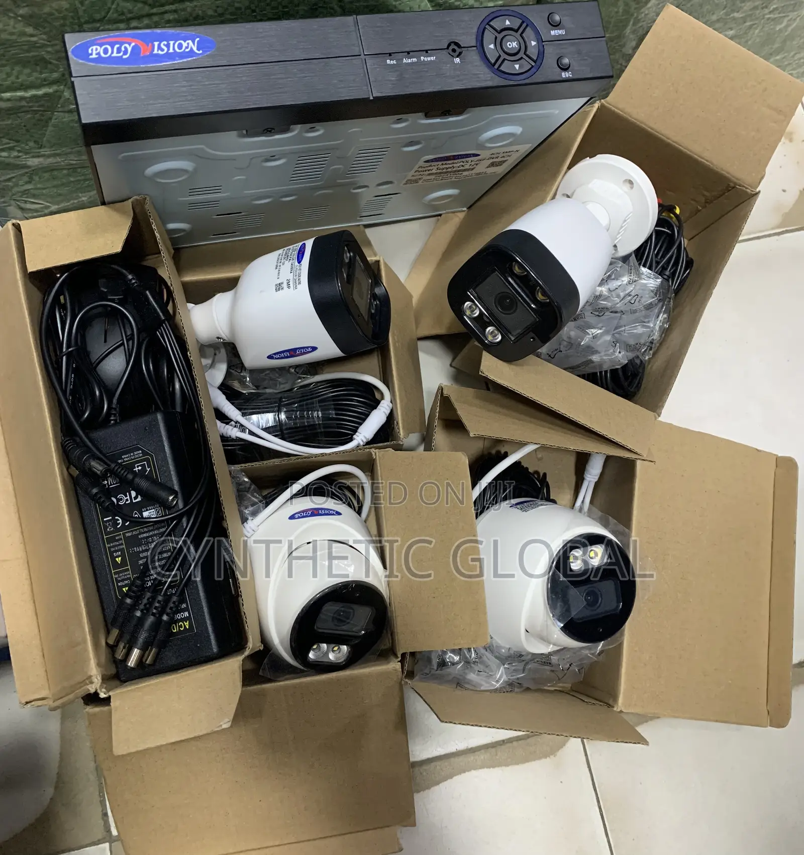 Polyvision 4ch Colorvu Wired Kit