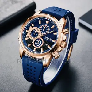 Megir Rubber Strap Wristwatch