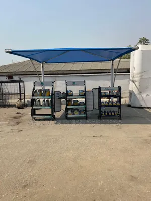 Original Car Port Stand and Cover 2 Cars
