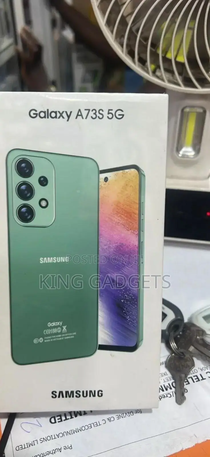 New Samsung Galaxy A73 5G 128 GB Green